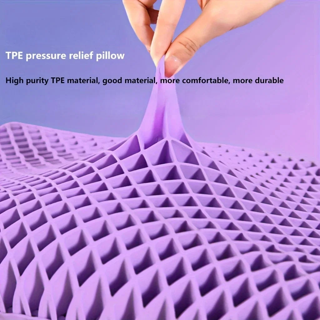 Almohada cervical transpirable de TPE con soporte de presión cero – Niala