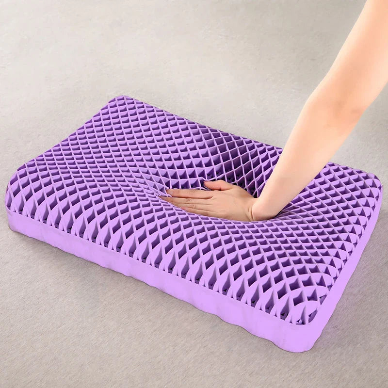 Almohada cervical transpirable de TPE con soporte de presión cero – Niala