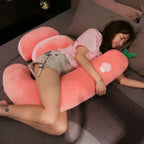 Almohada de apoyo lateral para embarazadas y descanso ergonómico