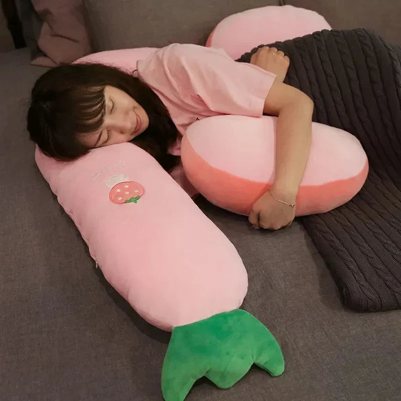 Almohada de apoyo lateral para embarazadas y descanso ergonómico