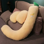 Almohada de apoyo lateral para embarazadas y descanso ergonómico