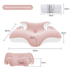 Almohada ergonómica cervical con gel refrescante