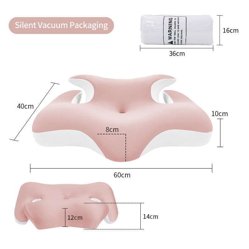 Almohada ergonómica cervical con gel refrescante
