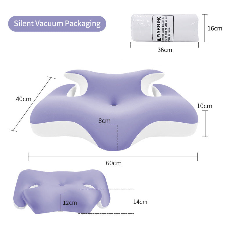 Almohada ergonómica cervical con gel refrescante