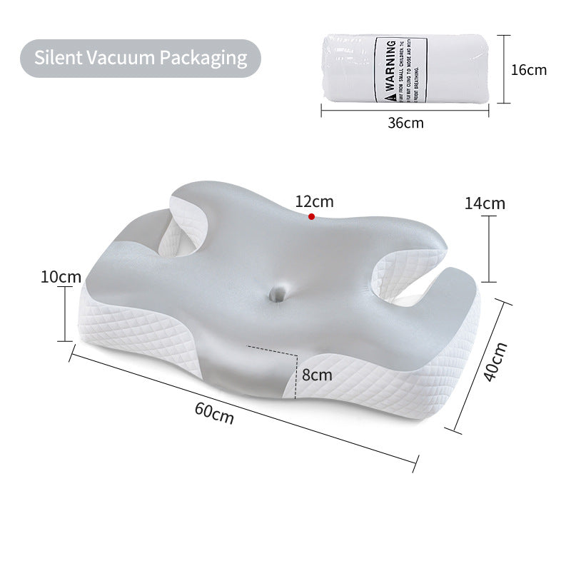 Almohada ergonómica cervical con gel refrescante