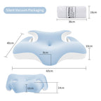 Almohada ergonómica cervical con gel refrescante