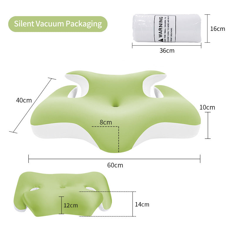 Almohada ergonómica cervical con gel refrescante