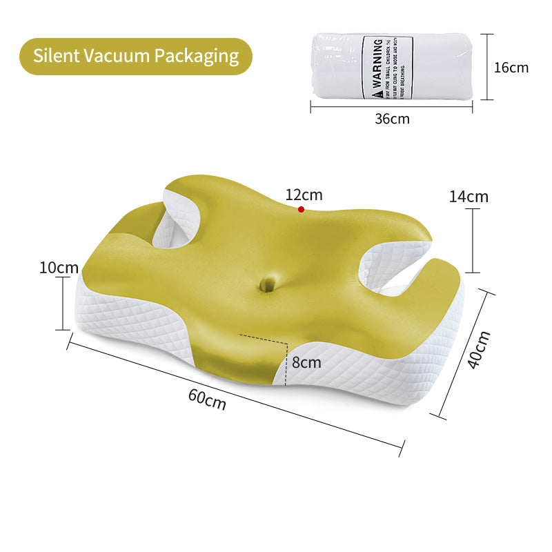 Almohada ergonómica cervical con gel refrescante