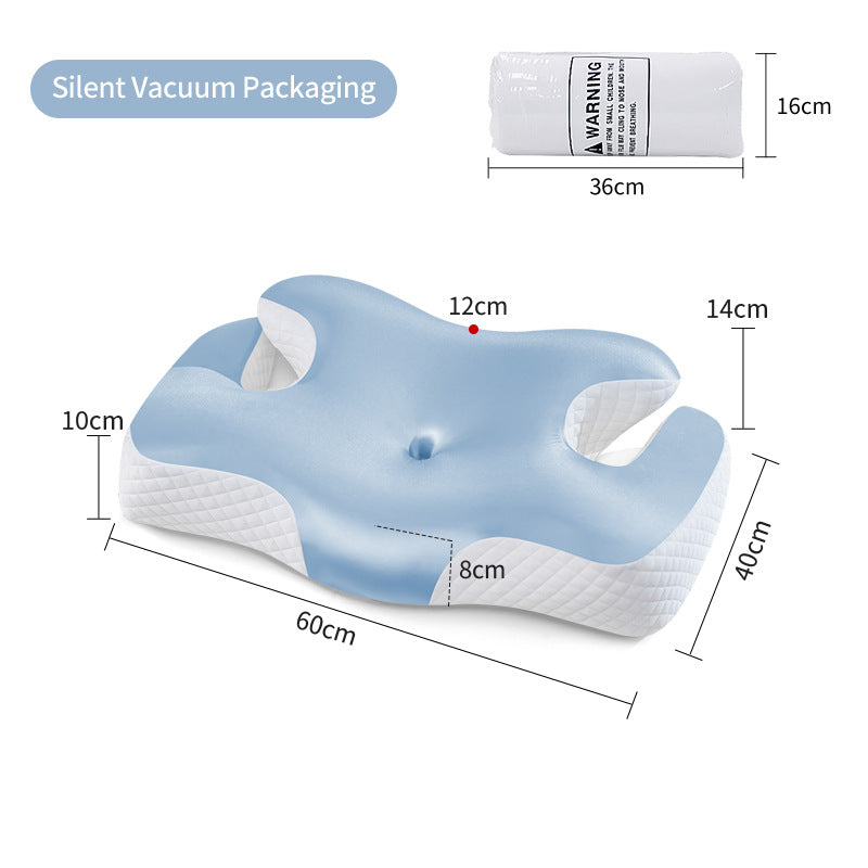Almohada ergonómica cervical con gel refrescante
