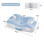 Almohada ergonómica cervical con gel refrescante