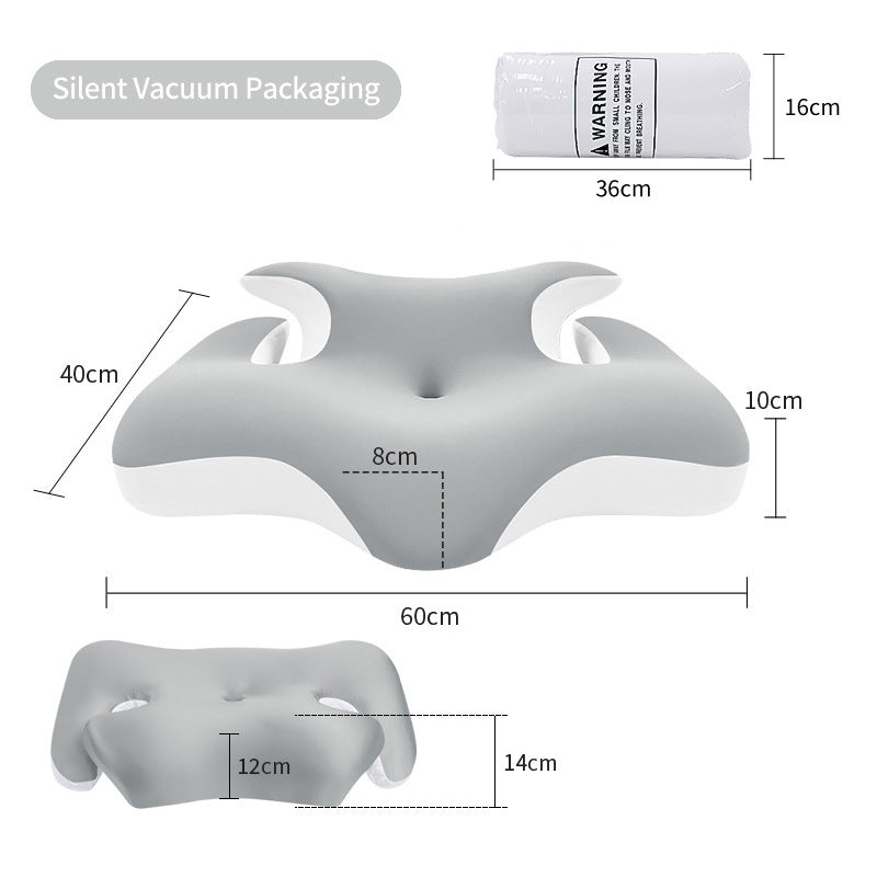 Almohada ergonómica cervical con gel refrescante