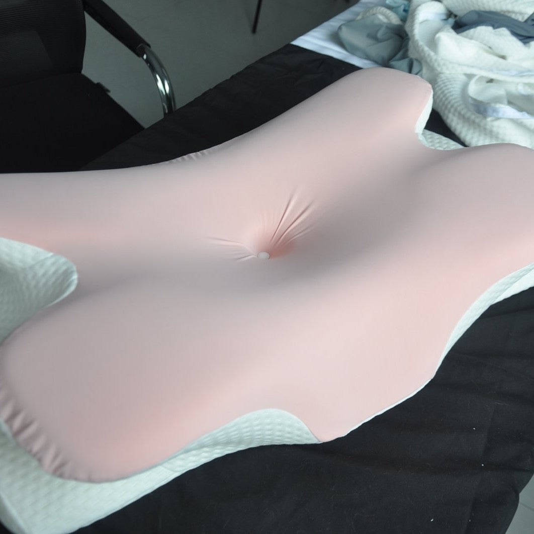 Almohada ergonómica de contorno con superficie refrigerante