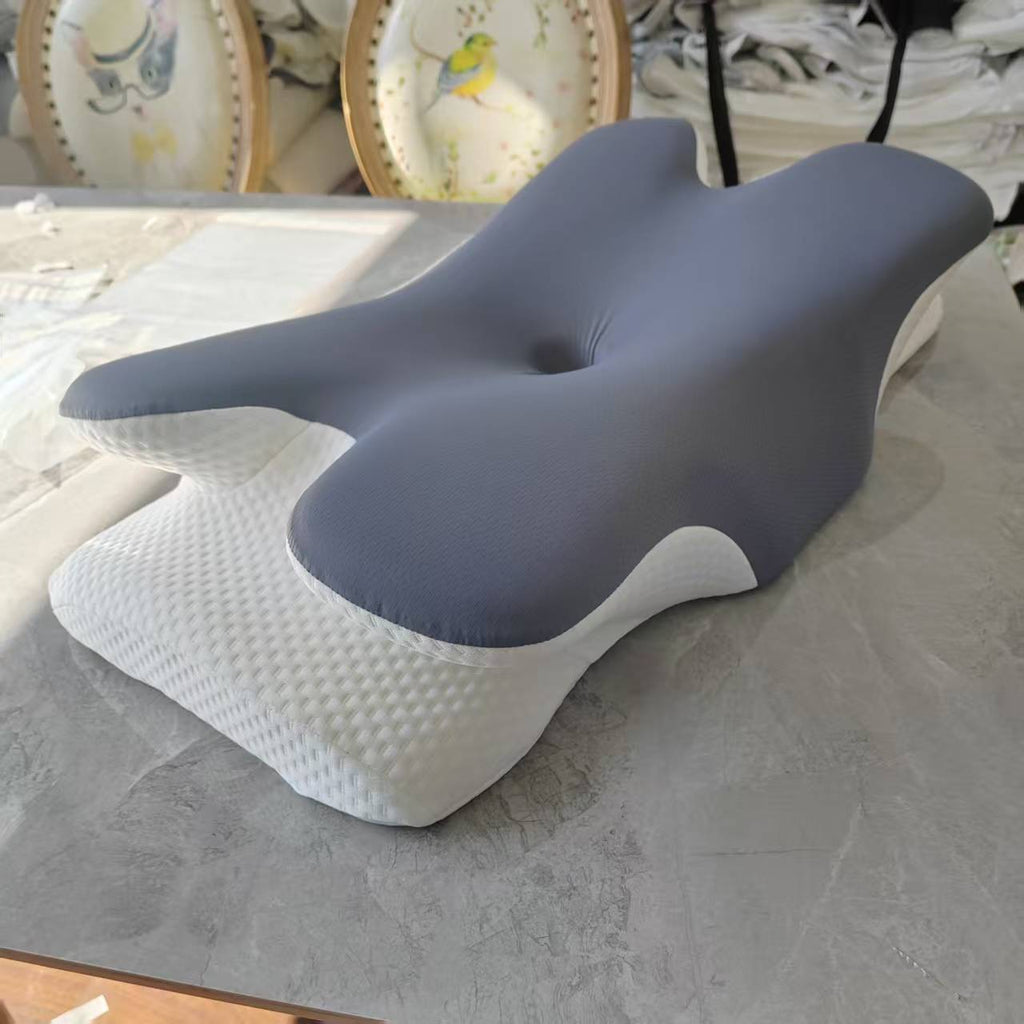 Almohada ergonómica de contorno con superficie refrigerante
