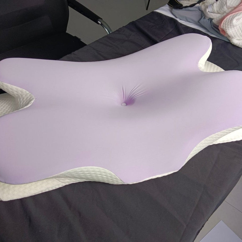 Almohada ergonómica de contorno con superficie refrigerante
