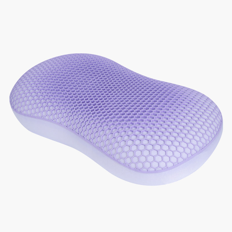 Almohada ergonómica de contorno con superficie transpirable