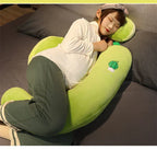 Almohada ergonómica de embarazo para dormir de lado