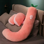Almohada ergonómica de embarazo para dormir de lado