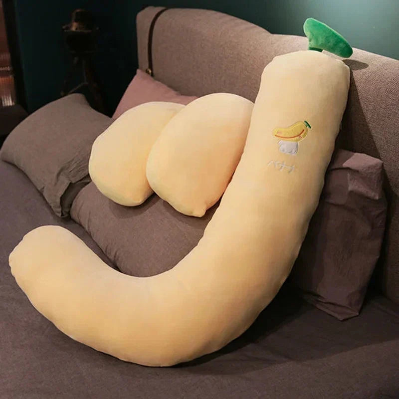 Almohada ergonómica de embarazo para dormir de lado