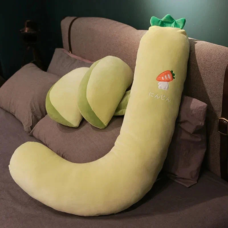 Almohada ergonómica de embarazo para dormir de lado