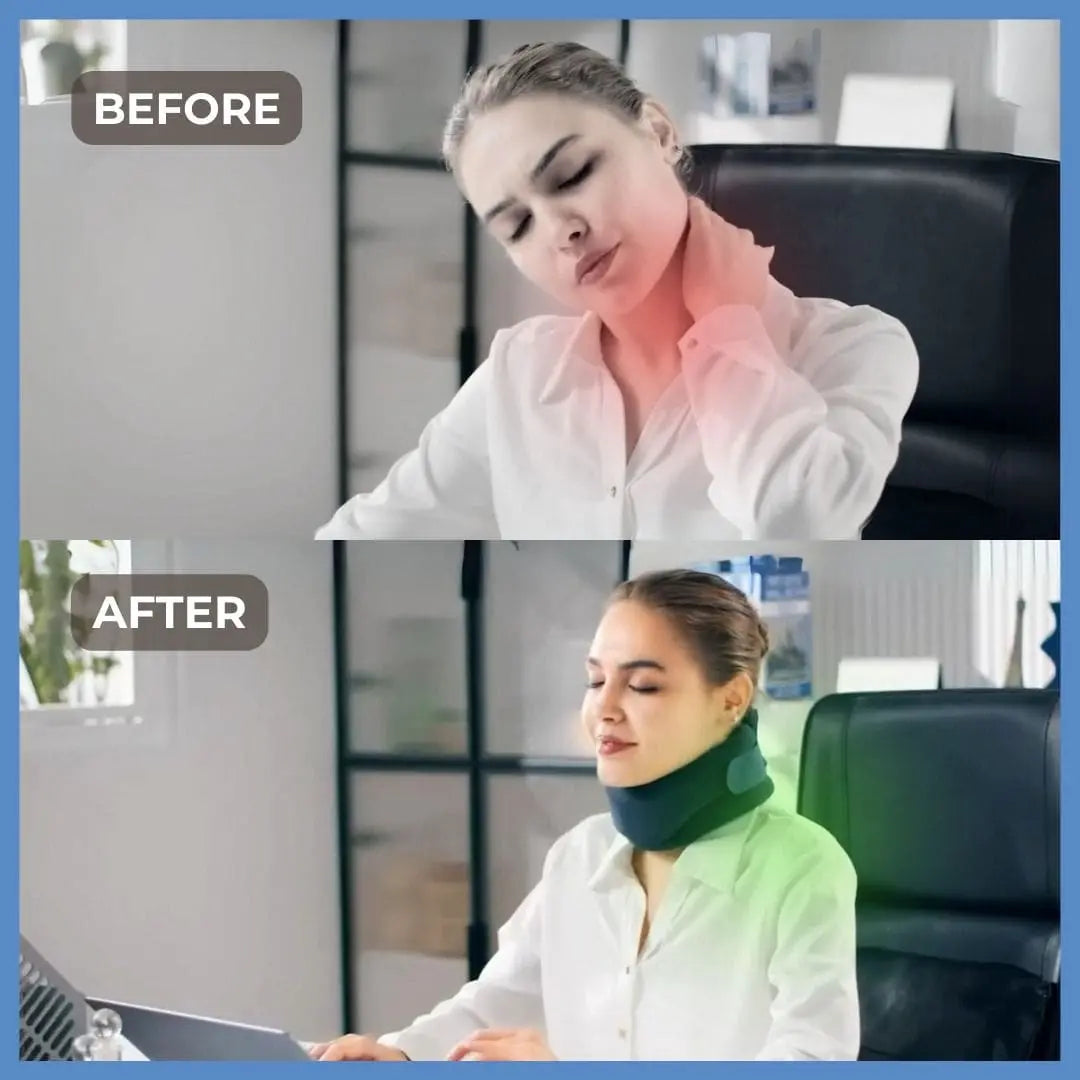 Almohada ergonómica unisex para mejorar el sueño y noches sin ronquidos