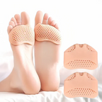 Almohadillas de gel transpirables para metatarsos con amortiguación del antepié