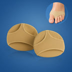 Almohadillas de gel metatarsales con funda para dedos para amortiguar el metatarso