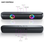 Altavoz Bluetooth con iluminación RGB