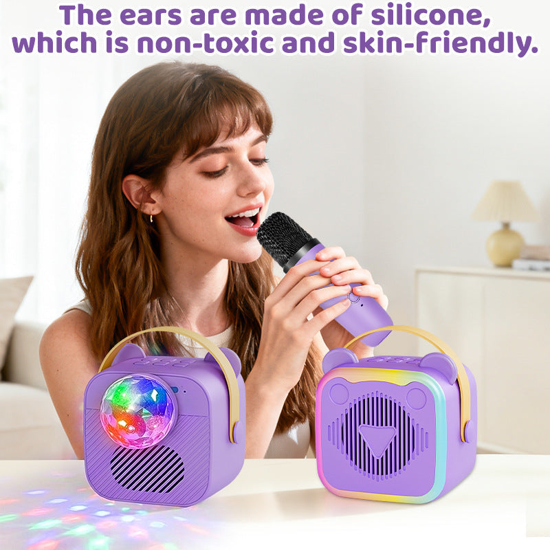 Altavoz Bluetooth con micrófonos inalámbricos