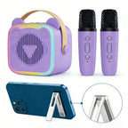 Altavoz Bluetooth con micrófonos inalámbricos