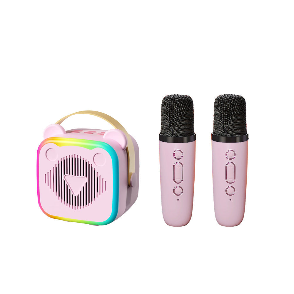 Altavoz Bluetooth con micrófonos inalámbricos
