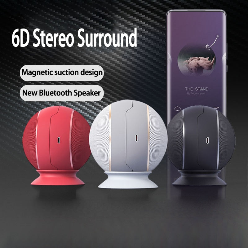 Altavoz Bluetooth magnético desmontable 2 en 1