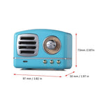 Altavoz Bluetooth retro mini