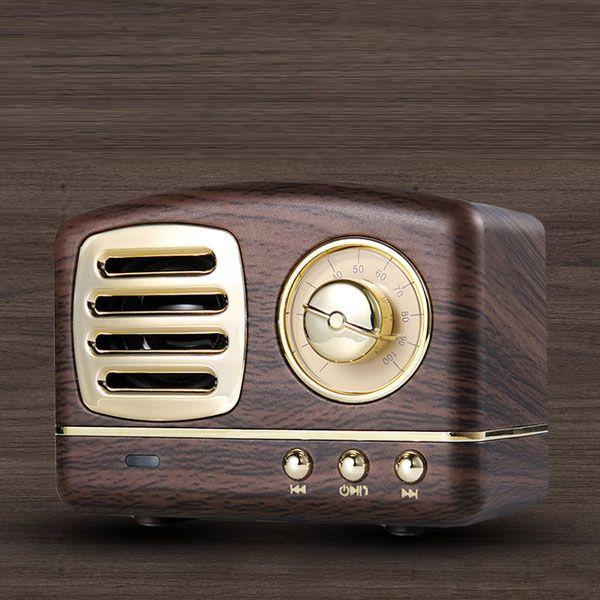 Altavoz Bluetooth retro mini