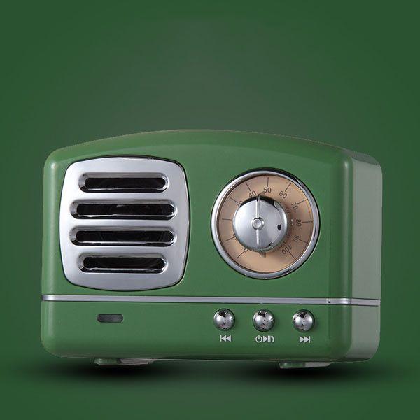 Altavoz Bluetooth retro mini