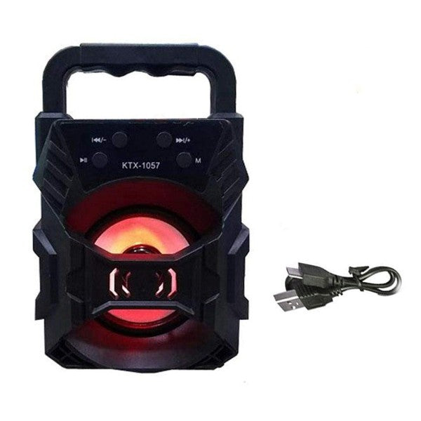 Altavoz inalámbrico SoundPulse con Bluetooth, FM, USB y espectáculo de luces