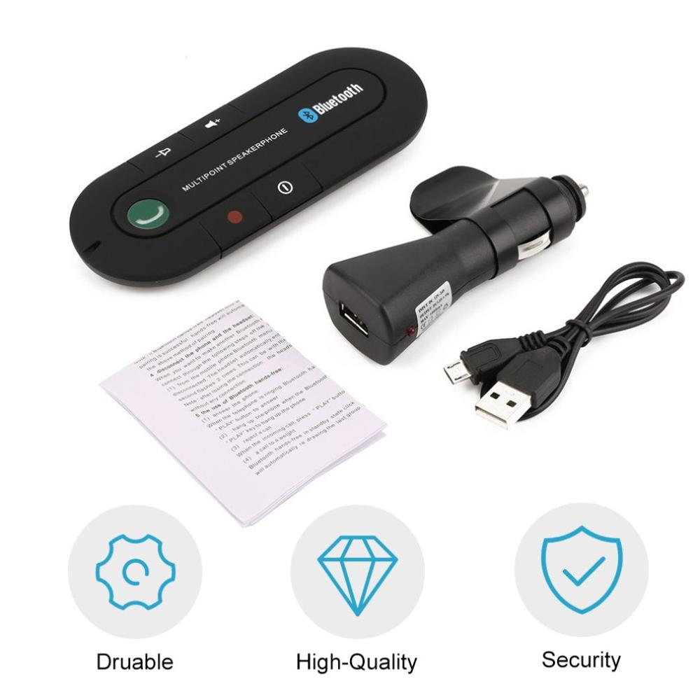 Altavoz manos libres Bluetooth para coche