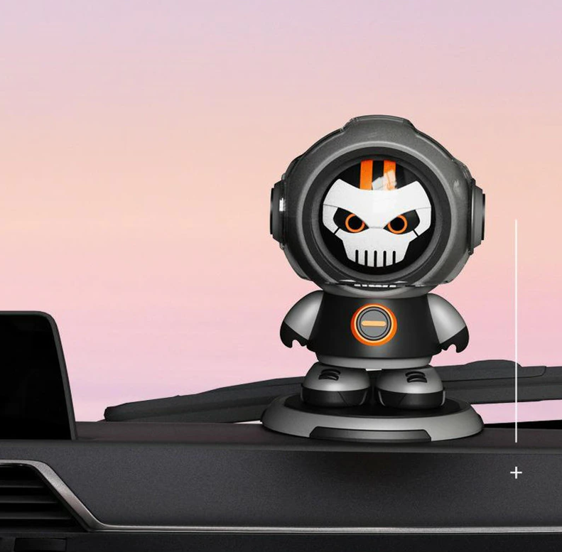 Ambientador de coche calavera astronauta
