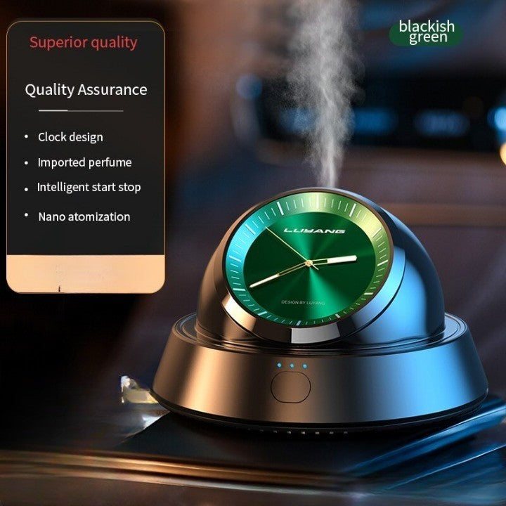 Ambientador de coche con reloj digital Auto Aroma