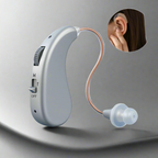 Amplificador auditivo digital recargable para sonido claro - Cómodo para adultos y mayores
