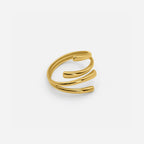 Anillo ajustable dorado – Diseño elegante para cualquier ocasión