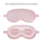 Antifaz 3D unisex con cámaras de distancia para proteger las pestañas y banda elástica de confort