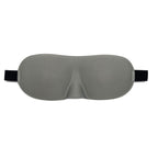 Antifaz de viaje unisex con bloqueo total de luz, carcasa termoformable de nailon y banda ancha de confort