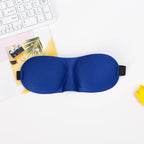 Antifaz de viaje unisex con bloqueo total de luz, carcasa termoformable de nailon y banda ancha de confort