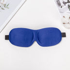 Antifaz de viaje unisex con bloqueo total de luz, carcasa termoformable de nailon y banda ancha de confort