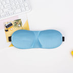 Antifaz de viaje unisex con bloqueo total de luz, carcasa termoformable de nailon y banda ancha de confort