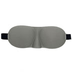 Antifaz de viaje unisex con bloqueo total de luz, carcasa termoformable de nailon y banda ancha de confort