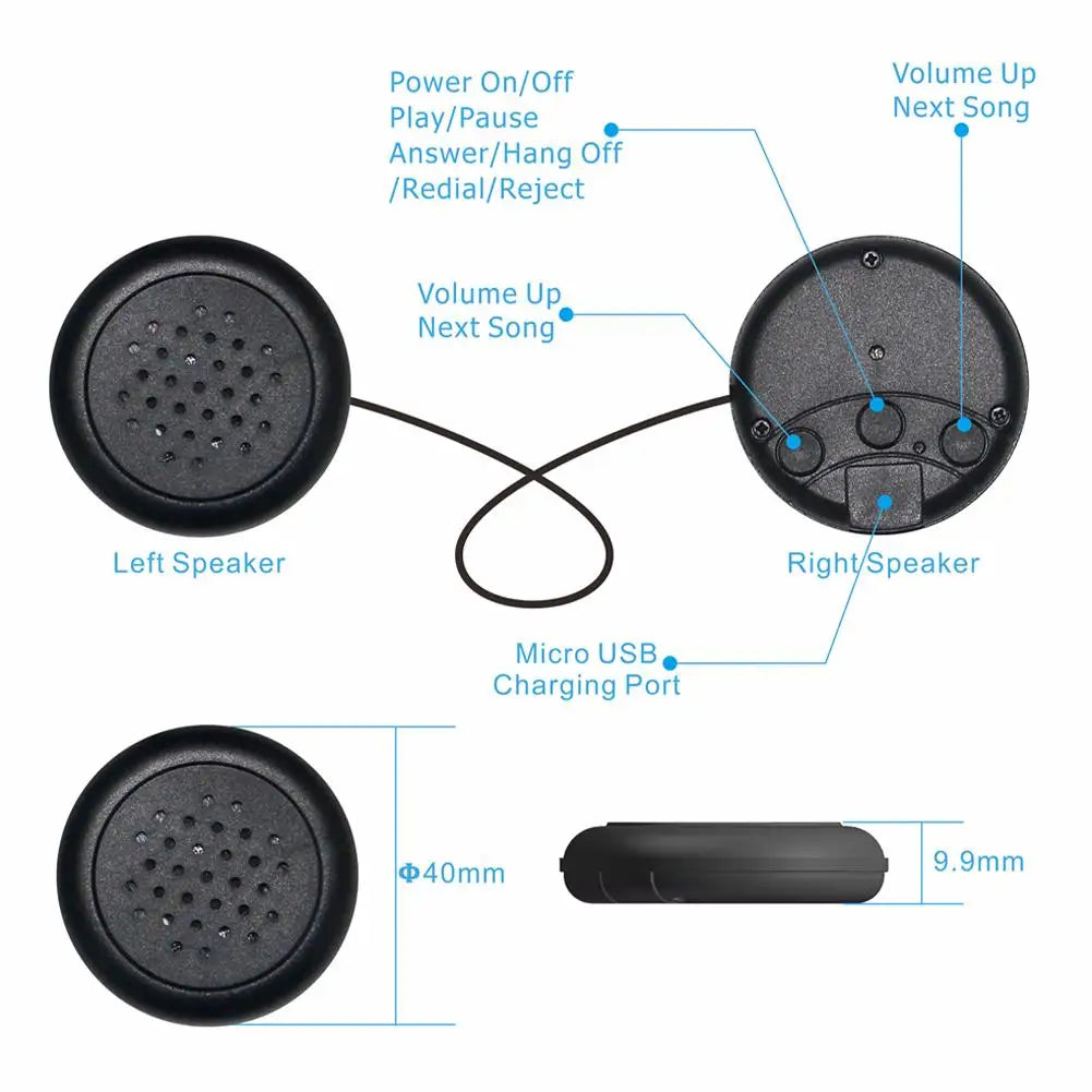 Antifaz para dormir con auriculares Bluetooth 2 en 1 para niños | Función audiolibros inalámbrica | Material suave para 