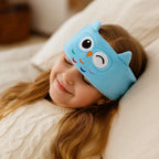 Antifaz para dormir con auriculares Bluetooth 2 en 1 para niños | Función audiolibros inalámbrica | Material suave para 