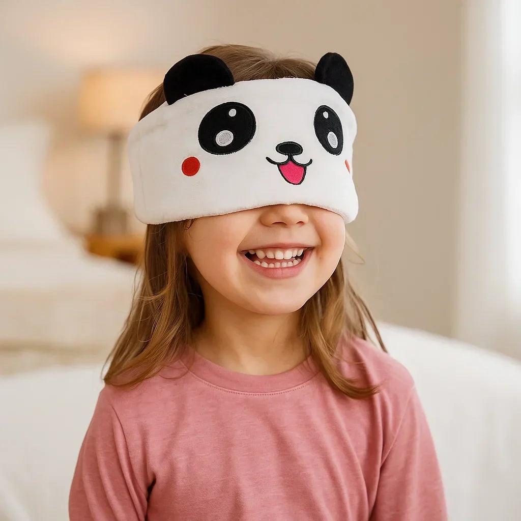 Antifaz para dormir con auriculares Bluetooth 2 en 1 para niños | Función audiolibros inalámbrica | Material suave para 