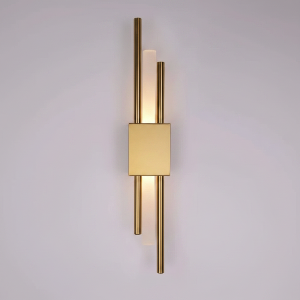 Aplique de pared Glitch | Lámpara LED regulable con control táctil y mando a distancia